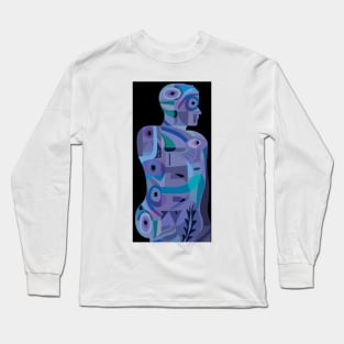 Tattooed Man Long Sleeve T-Shirt